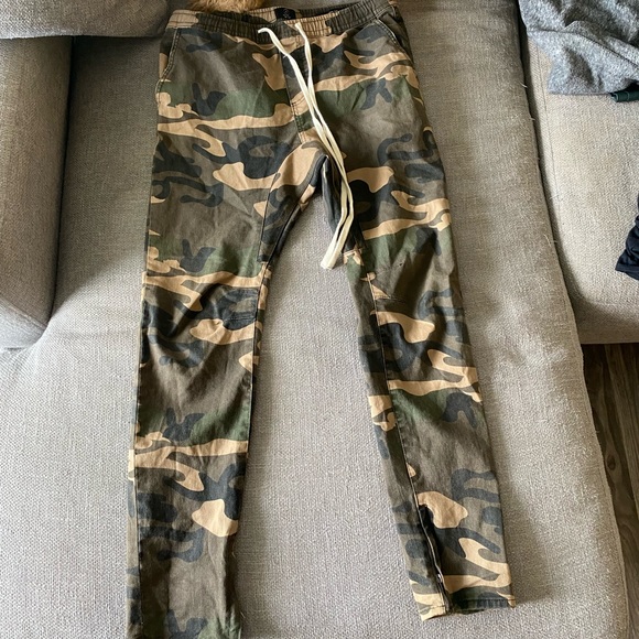 Cotton On Pants Mens Camo Pants Poshmark